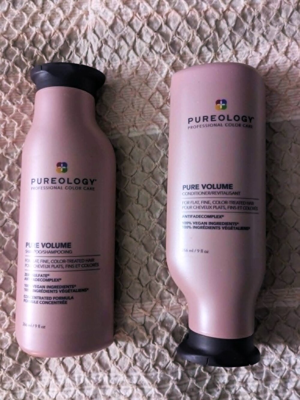 PUREOLOGY Pure Volume Shampoo & Conditioner, 9 oz, BRAND NEW